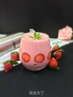 Make Strawberry shakes step 5