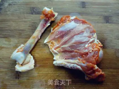 Make Orléans chicken hamburger step 12