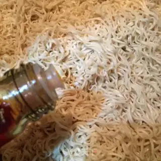 Make Egg and ham noodles step 7