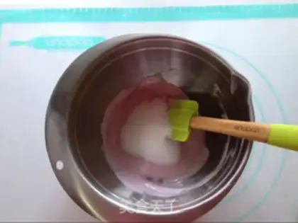 Make Blueberry yogurt mousse cake step 4