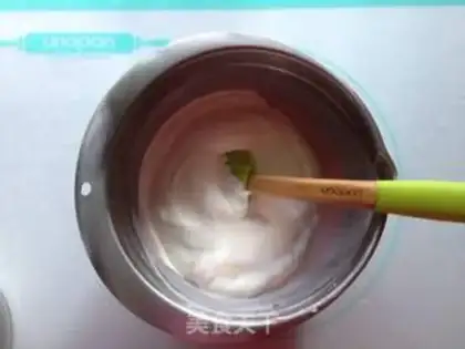 Make Blueberry yogurt mousse cake step 7