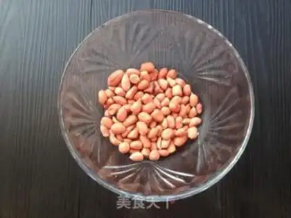 Make Salted peanut rice step 0