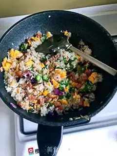 Make Egg fried rice step 2