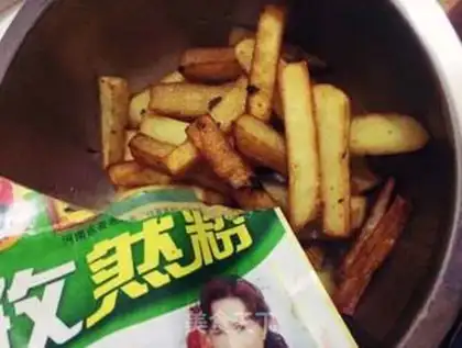 Make Frozen potatoes step 7