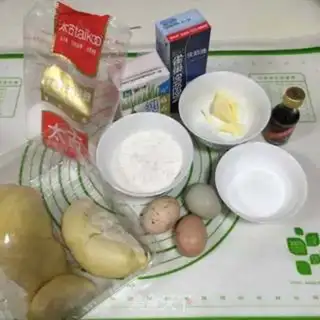 Make The durian cake step 0