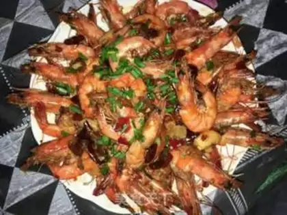 Make Spicy shrimp step 5