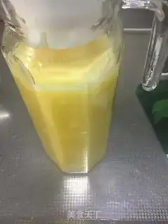Make Pineapple orange juice step 2