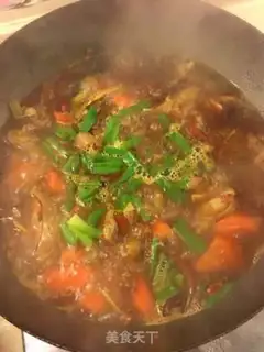 Make Spicy lamb hotpot step 4