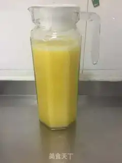 Make Pineapple orange juice step 3