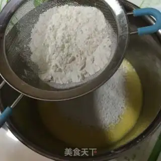 Make The durian cake step 4