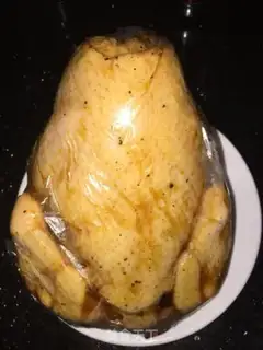 Make Christmas turkey step 2