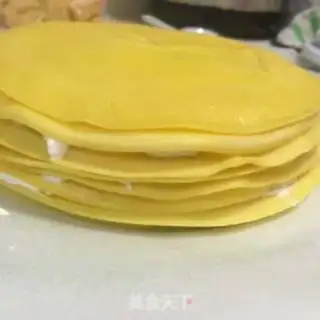 Make The durian cake step 14