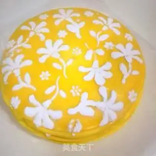 Make The durian cake step 15
