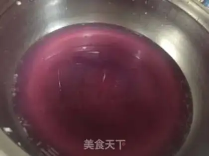 Make Purple carrot cake step 1