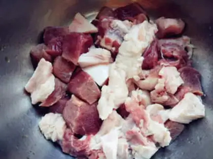 Make A white radish with oxen step 0