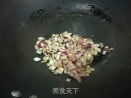 Make Garlic fan dolls step 9