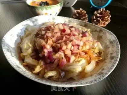 Make Garlic fan dolls step 10