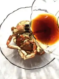Make Curry bread crab step 1