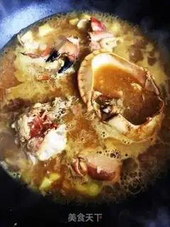 Make Curry bread crab step 7