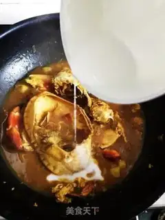 Make Curry bread crab step 8