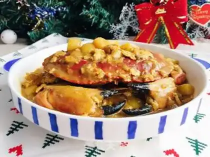 Make Curry bread crab step 9