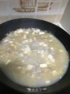 Make Shrimp tofu step 2