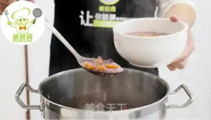 Make Porridge of the millet potatoes step 8