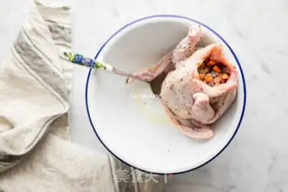 Make Christmas chicken step 6
