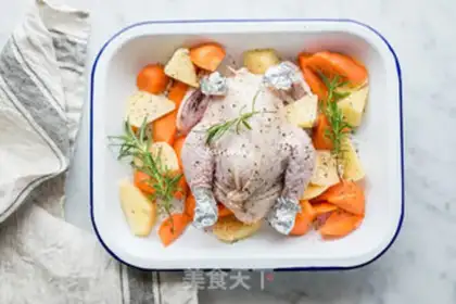 Make Christmas chicken step 8
