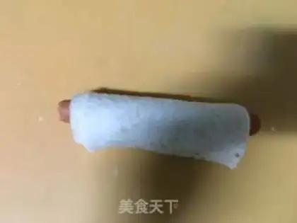 Make Toast ham roll step 9