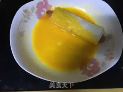 Make Toast ham roll step 10