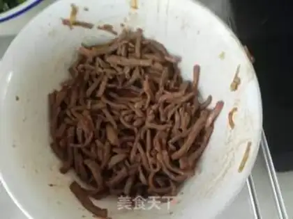 Make Spaghetti green bean bud step 5