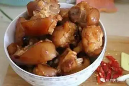 Make Pig hoofs dry step 7