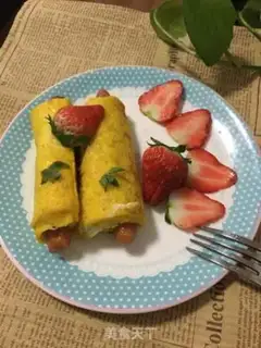 Make Toast ham roll step 15