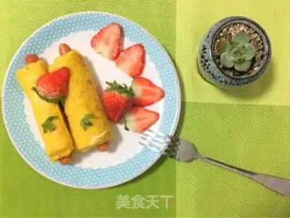 Make Toast ham roll step 16