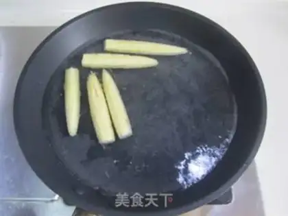 Make Dutch soy corn step 1