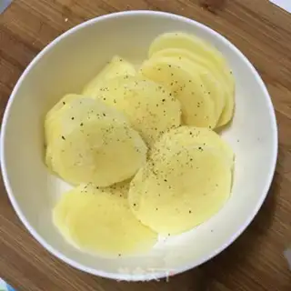 Make Ham cheese and potato chips step 1