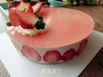 Make Strawberry Moose step 8