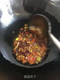 Make Spicy golden needle mushrooms step 2
