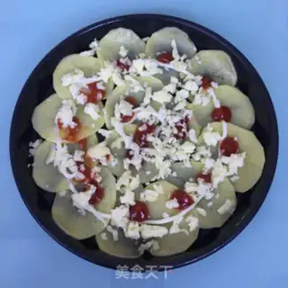 Make Ham cheese and potato chips step 4