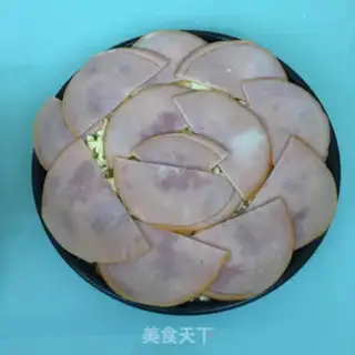 Make Ham cheese and potato chips step 8