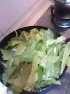 Make Shrimp-covered quickie step 5