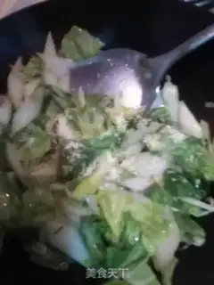 Make Shrimp-covered quickie step 6