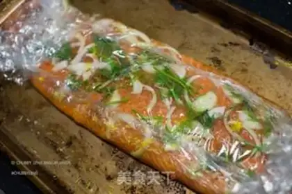 Make Salted salmon in Eastern Europe step 7