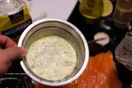Make Salted salmon in Eastern Europe step 10