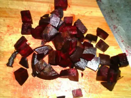 Make Beet root carrot apple step 3