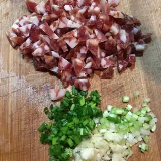 Make Weenie, soy rice step 0