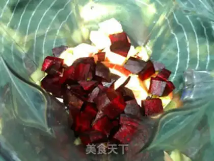Make Beet root carrot apple step 4