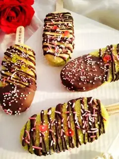 Make Blackcake popsicle step 16