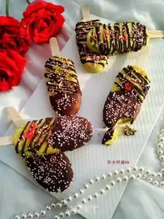 Make Blackcake popsicle step 17